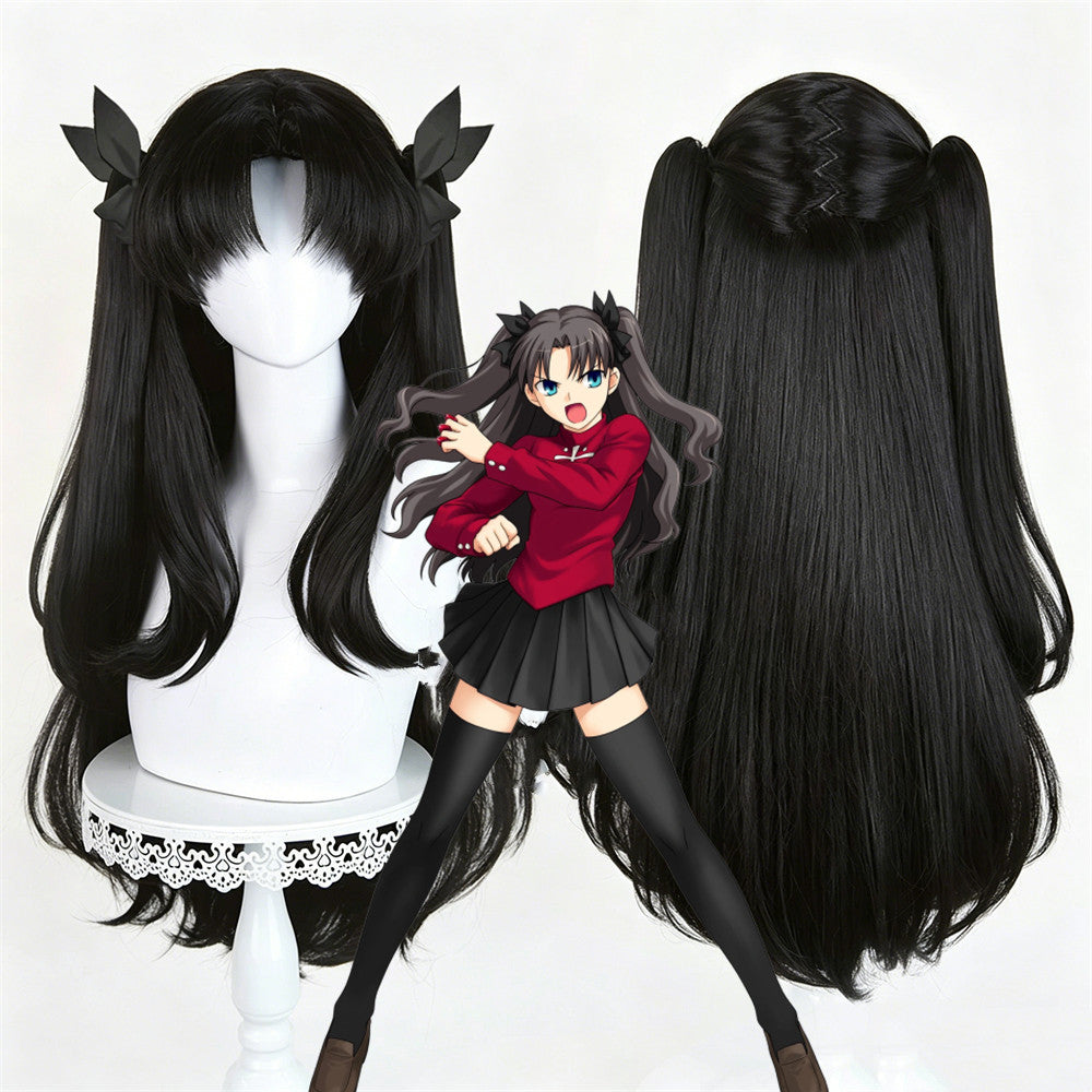 【In Stock】Game Fate&Honkai: Star Rail Cosplay Rin Tohsaka Cosplay Wig