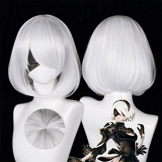 【In Stock】Game NieR: Automata Cosplay YoRHa No.2 Type B Cosplay Wig
