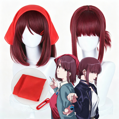 【In Stock】Anime Smoking Behind the Supermarket with You Cosplay Yamada / Tayama Cosplay Wig