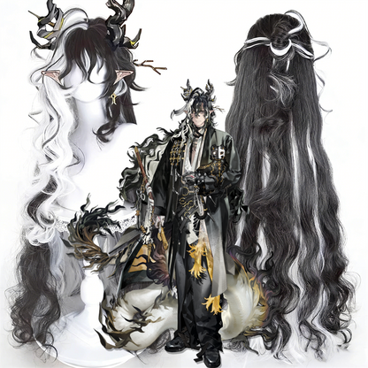 【In Stock】Game Arknights Cosplay Wang Cosplay Wig