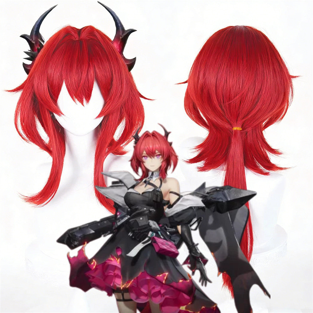 【In Stock】Game Arknights:Endfield Cosplay Laevatain Cosplay Wig