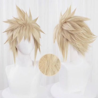 【In Stock】Game Final Fantasy VII Cosplay Cloud Strife Cosplay Wig