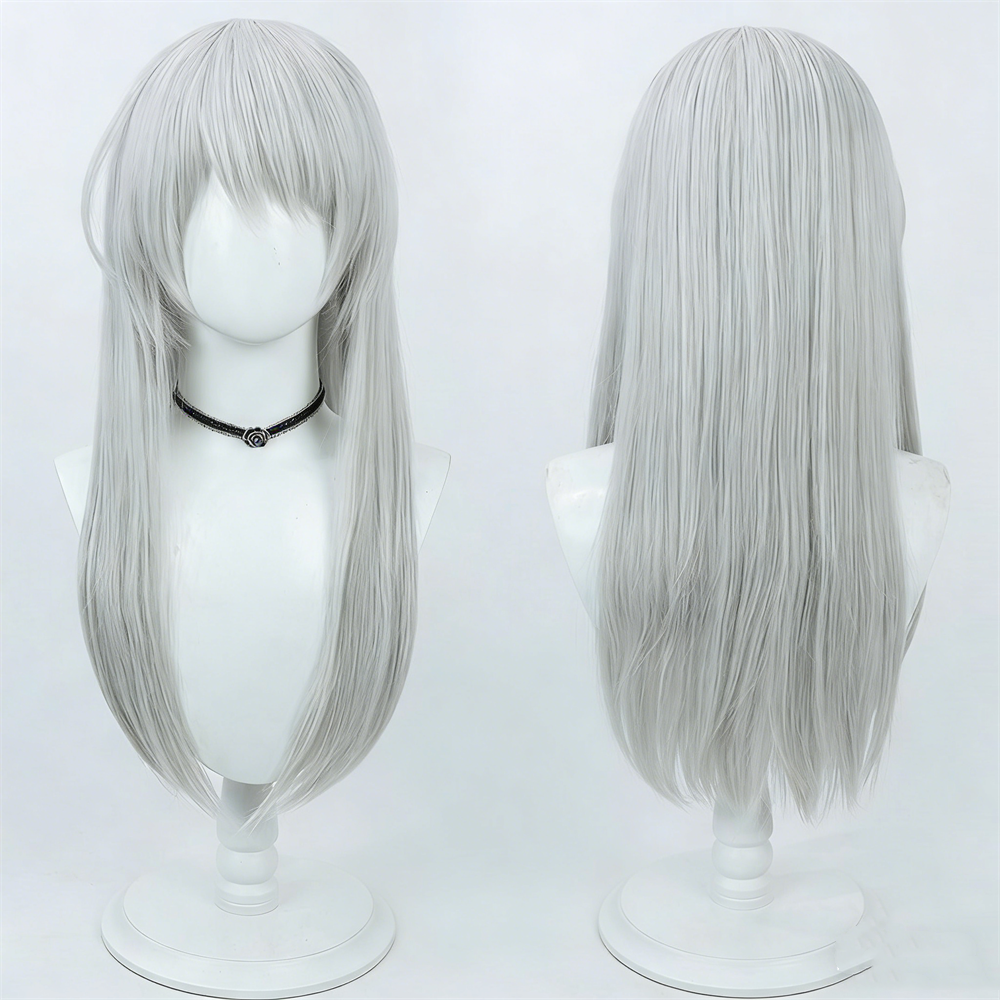 【In Stock】Game 승리의여신: 니케 Goddess of Victory: Nikke Cosplay 스노우 화이트 スノーホワイト Snow White Cosplay Wig