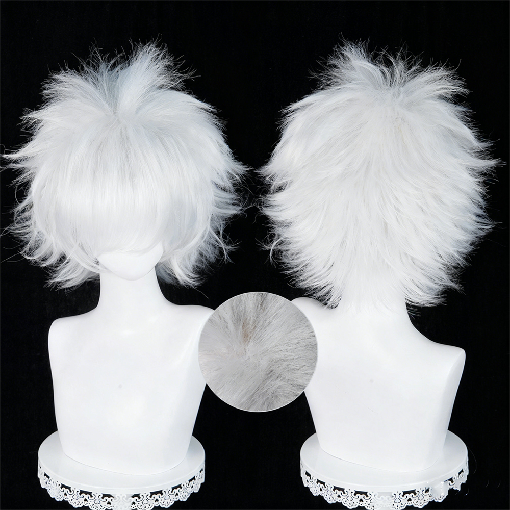 【In Stock】Anime Hunter x Hunter Cosplay キルア＝ゾルディック Killua Zoldyck Cosplay Wig