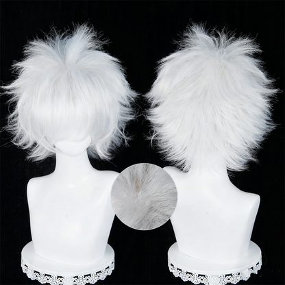 【In Stock】Anime Hunter x Hunter Cosplay キルア＝ゾルディック Killua Zoldyck Cosplay Wig