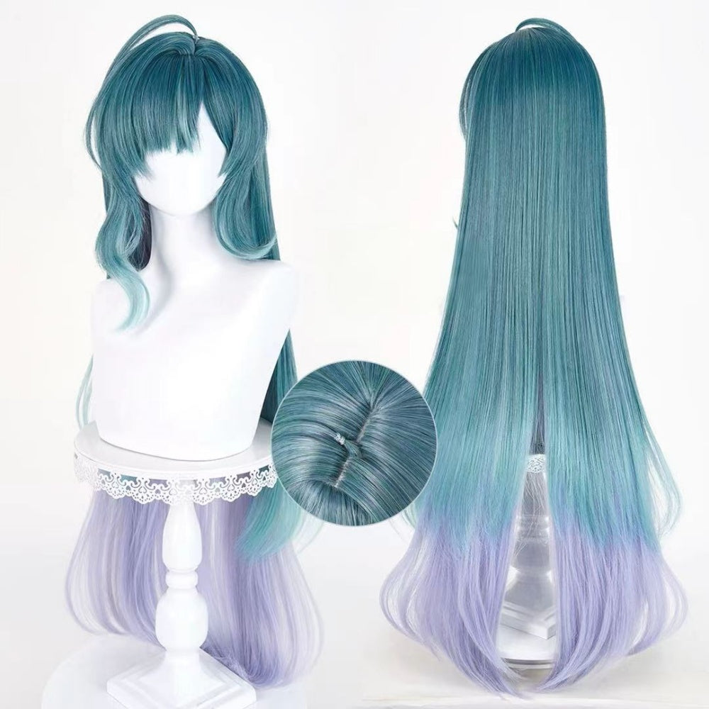 【In Stock】Game Genshin Impact Cosplay Vodyanitsa Cosplay Wig