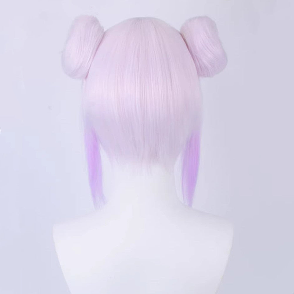 【In Stock】Anime Miss Kobayashi's Dragon Maid Cosplay Kanna Kamui Kimono Bun Head Cosplay Wig