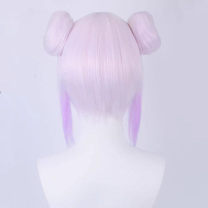 【In Stock】Anime Miss Kobayashi's Dragon Maid Cosplay Kanna Kamui Kimono Bun Head Cosplay Wig