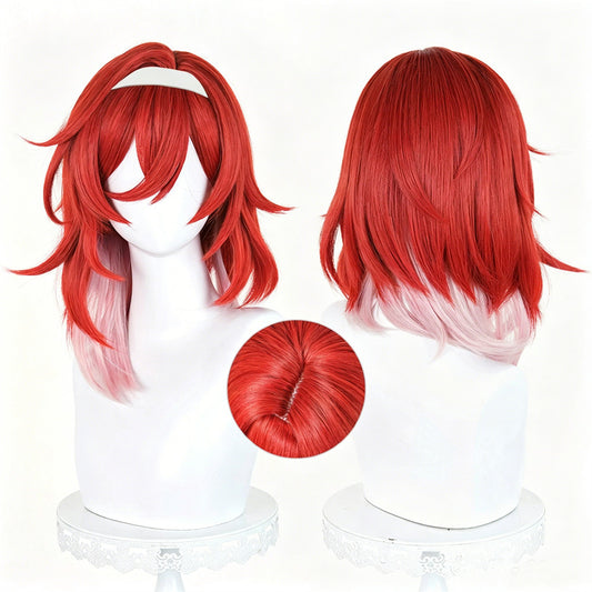 【In Stock】Game Honkai: Star Rail Cosplay Himeko Girlhood Cosplay Wig