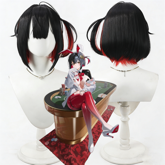 【In Stock】Game 승리의여신: 니케 Goddess of Victory: Nikke Cosplay 루주 ルージュ Rouge Cosplay Wig