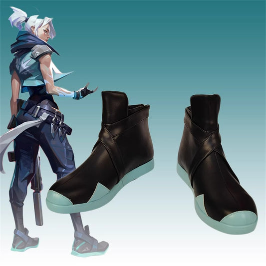 Game Valorant Cosplay Jett Cosplay Shoes