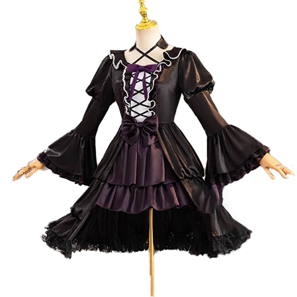 【In Stock】Anime Puella Magi Madoka Magica Cosplay Akemi HomuraCosplay Costume Premium Edition
