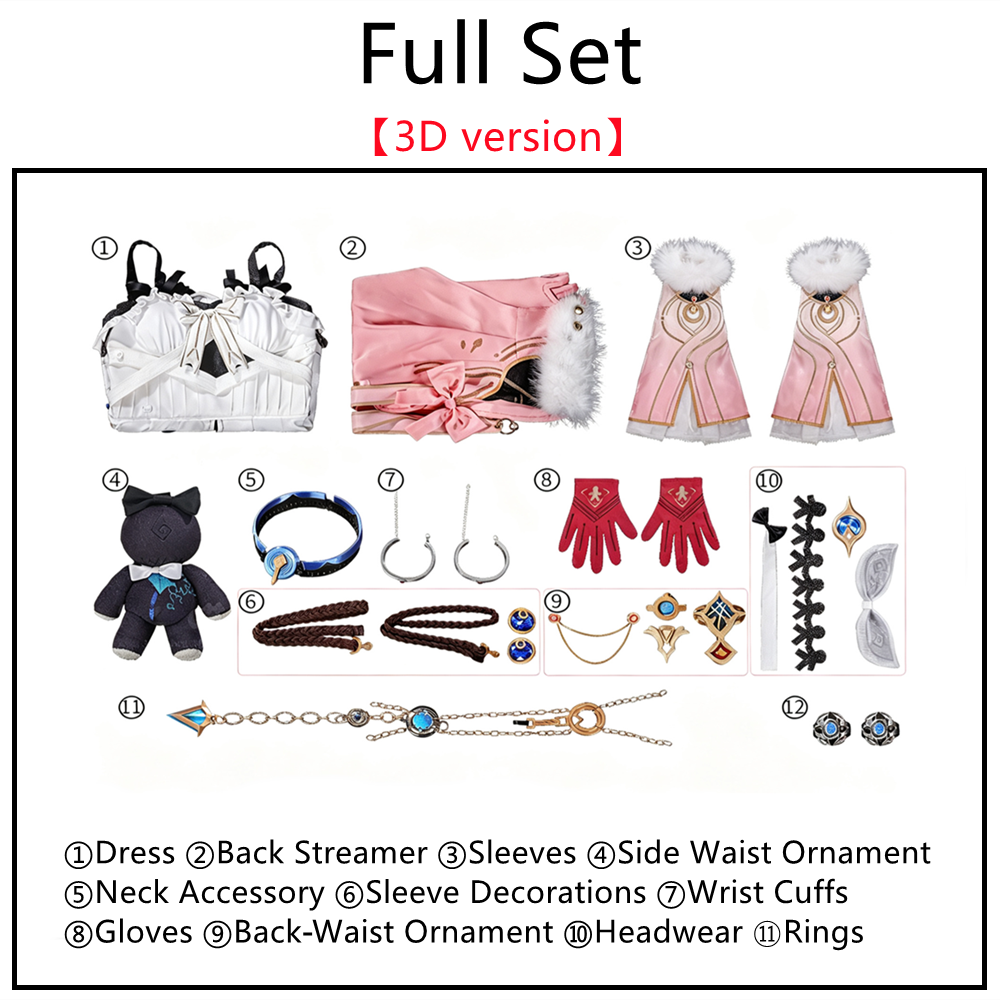 【In Stock】Game Wuthering Waves Cosplay Denia Cosplay Costume Premium Edition
