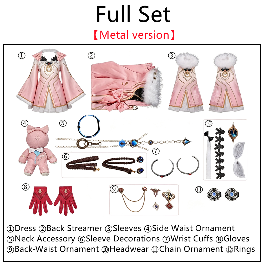 【In Stock】Game Wuthering Waves Cosplay Denia Cosplay Costume Premium Edition