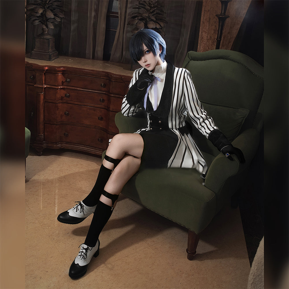 【In Stock】Anime Black Butler Cosplay Ciel Phantomhive Cosplay Costume