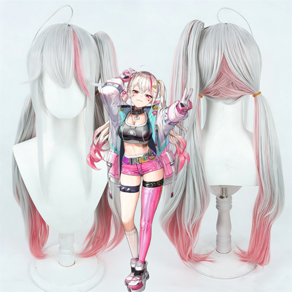 【In Stock】Game 승리의여신: 니케 Goddess of Victory: Nikke Cosplay 자칼 ジャッカル Jackal Cosplay Wig