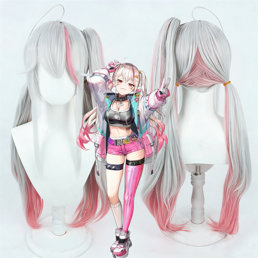 【In Stock】Game 승리의여신: 니케 Goddess of Victory: Nikke Cosplay 자칼 ジャッカル Jackal Cosplay Wig