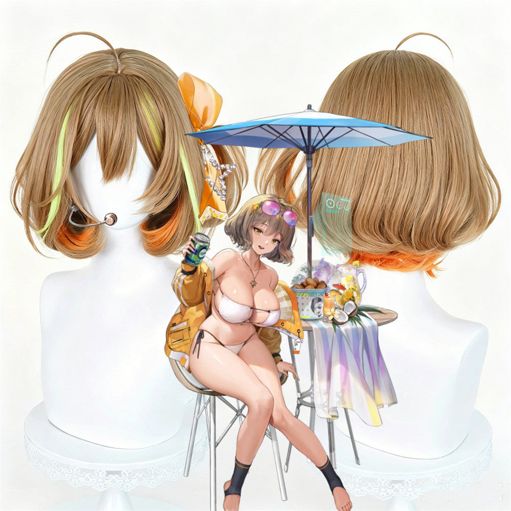 【In Stock】Game 승리의여신: 니케 Goddess of Victory: Nikke Cosplay Anis: Sparkling Summer Cosplay Wig