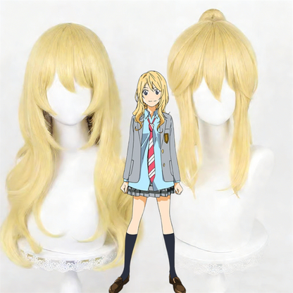 【In Stock】Anime Your Lie in April Cosplay Kaori Miyazono Cosplay Wig