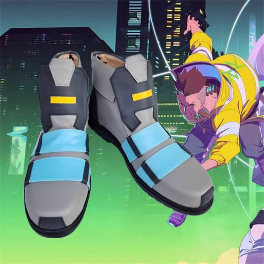 Anime Cyberpunk: Edgerunners Cosplay David Martinez Cosplay Shoes - Cosplay Shoes Boots