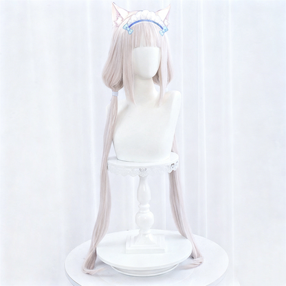 【In Stock】Anime ネコぱら Nekopara Cosplay Chocola & Vanilla Cosplay Wig