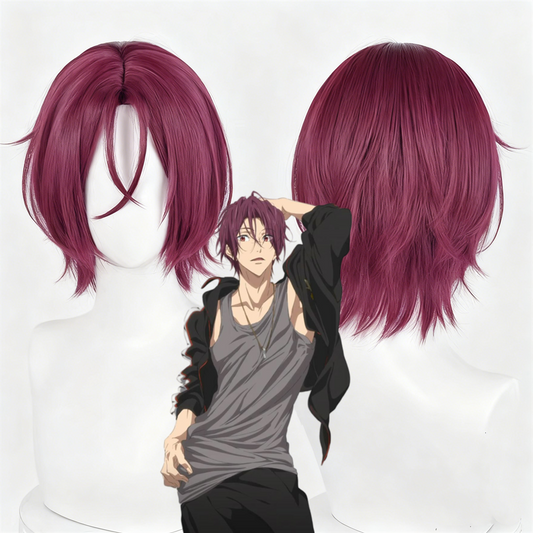 【In Stock】Anime Free! Cosplay まつおかりん Rin Matsuoka Cosplay Wig