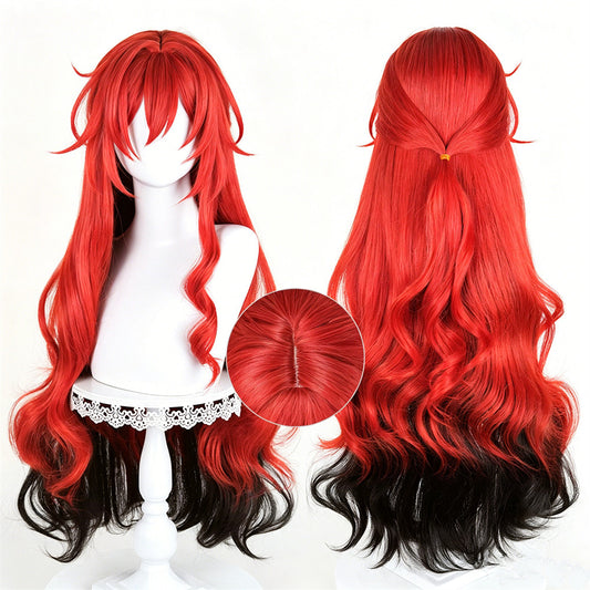 【In Stock】Game Honkai: Star Rail Cosplay Himeko • Nova 히메코•노바. Himeko•Noba Cosplay Wig