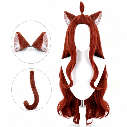 【In Stock】Anime Chainsmoker Cat Yani Neko ヤニねこ Cosplay Aruko Sakai Cosplay Wig