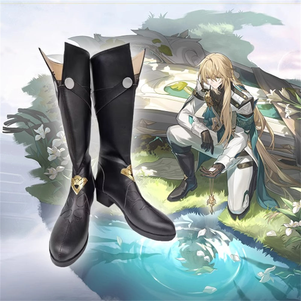 Game Honkai: Star Rail Cosplay Xianzhou Alliance Luocha Cosplay Shoes - Cosplay Shoes Boots
