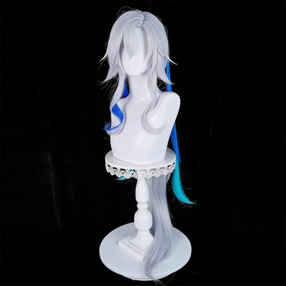 【In Stock】Game Genshin Impact Cosplay Neuvillette: Melusent Gift Cosplay Wig