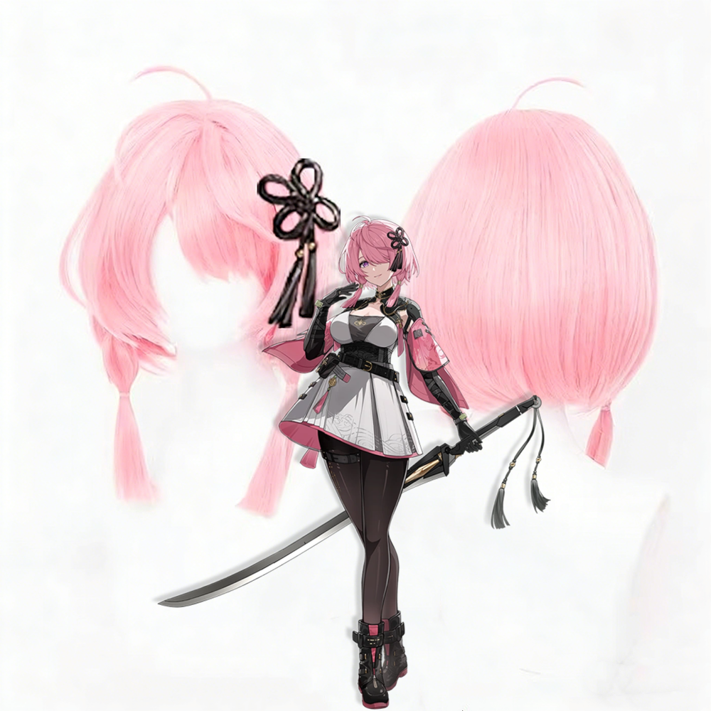 【In Stock】Game Wuthering Waves Cosplay Taoqi Cosplay Wig
