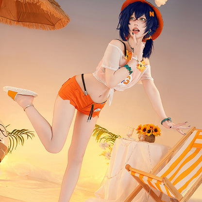 【Pre-Sale】Game Zenless Zone Zero Cosplay Belle Swimsuit Cosplay Costume