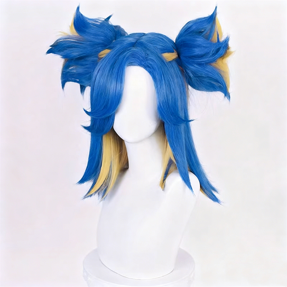 【In Stock】Game Valorant Cosplay Neon Cosplay Wig