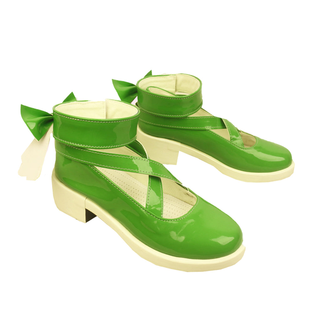 Anime Shugo Chara! Cosplay Amulet Clover Hinamori Amu Cosplay Shoes
