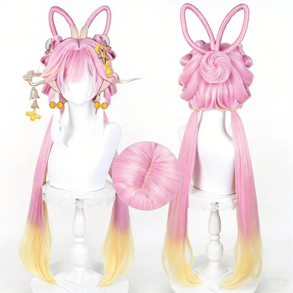 【In Stock】Game Honkai Impact 3rd Cosplay Glistening Moonlight Elysia Cosplay Wig