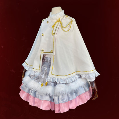 【In Stock】Anime Aikatsu! Cosplay Ichigo Hoshimiya Winter Cosplay Costume