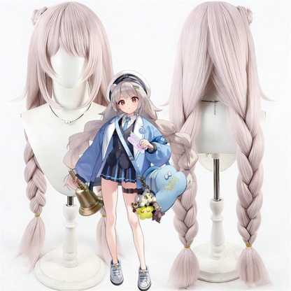 【In Stock】Game 승리의여신: 니케 Goddess of Victory: Nikke Cosplay 솔린 : 프로스트 티켓 ソリン：フロストチケット Soline: Frost Ticket Cosplay Wig