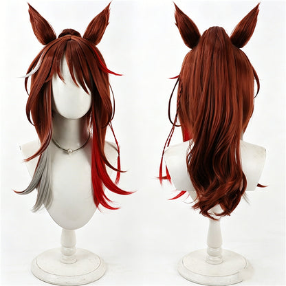 【In Stock】Game Umamusume:Pretty Derby Cosplay フォーエバーヤング Forever Young Cosplay Wig With Ears and Tail