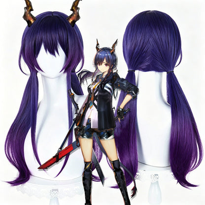 【In Stock】Game Arknights Cosplay Ch'en Hui-chieh Cosplay Wig