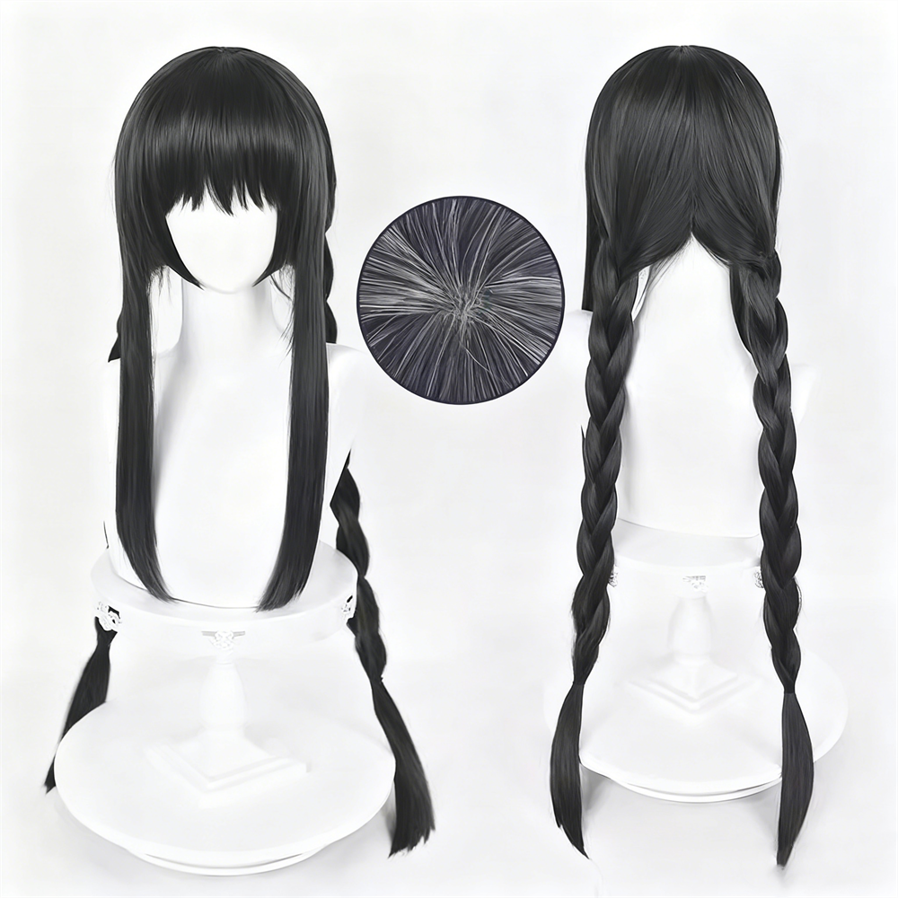 【In Stock】Anime Puella Magi Madoka Magica Cosplay Homura Akemi Cosplay Wig
