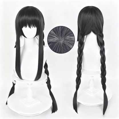 【In Stock】Anime Puella Magi Madoka Magica Cosplay Homura Akemi Cosplay Wig