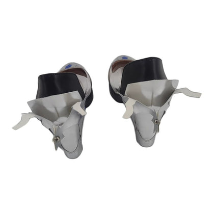 Game Genshin Impact Cosplay Eula Cosplay Shoes Transparent Color High Heels