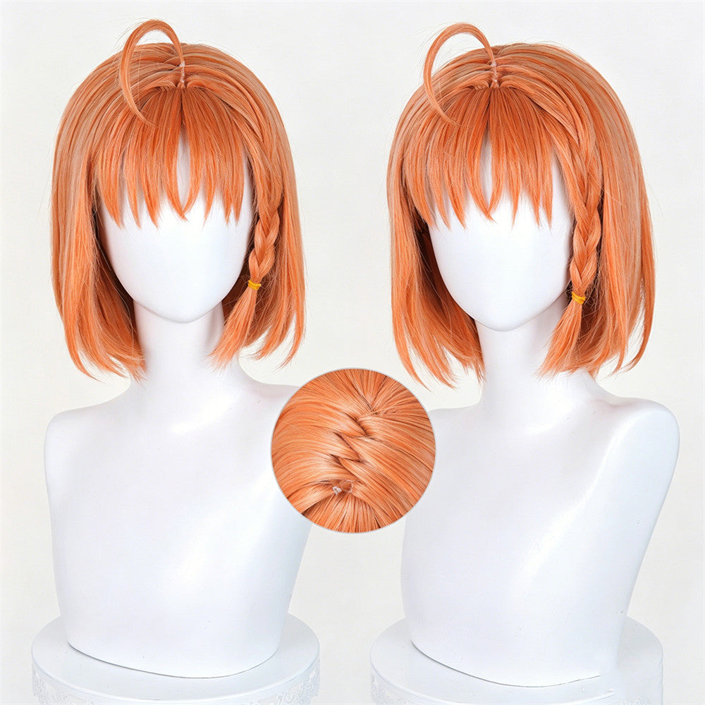 【In Stock】Anime Love live Sunshine! Cosplay Aqours アクア Chika Takami Cosplay Wig