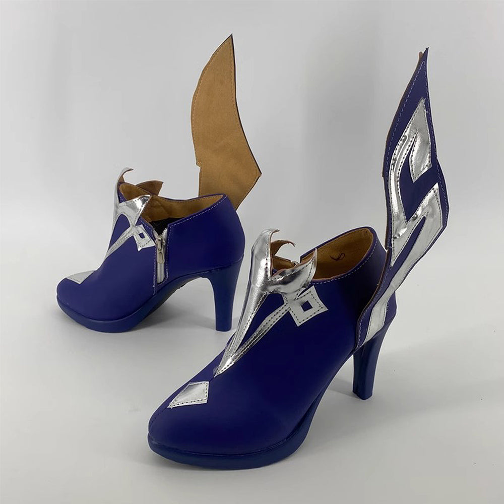 Game Genshin Impact Cosplay Skirk Cosplay Shoes