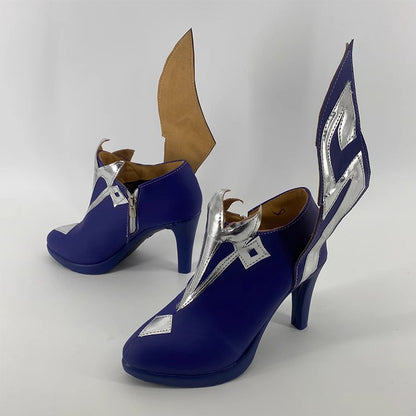 Game Genshin Impact Cosplay Skirk Cosplay Shoes