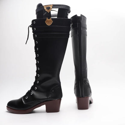 Game Genshin Impact Cosplay Lyney Cosplay Shoes - Cosplay Shoes Boots