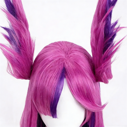 【In Stock】Game League of Legends Cosplay Xayah Cosplay Wig