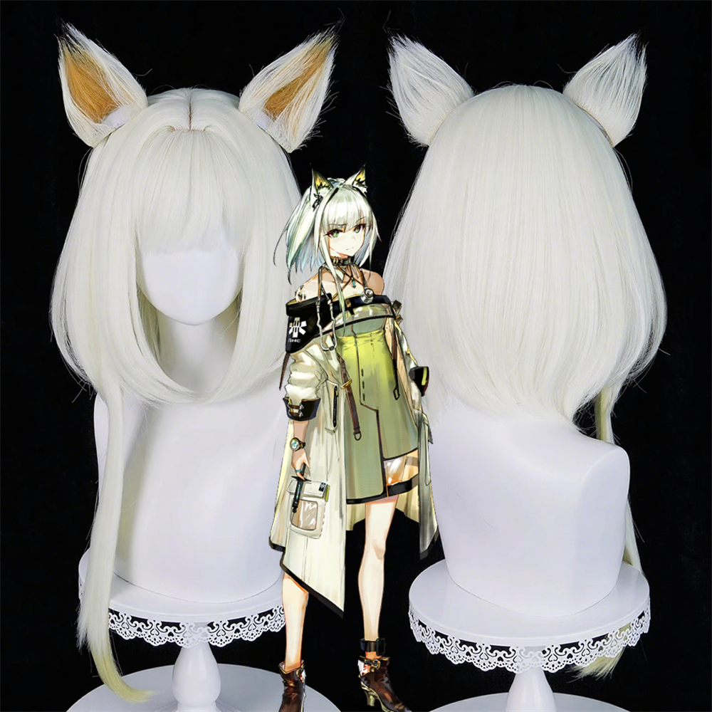 【In Stock】Game Arknights Cosplay Kal'tsit Cosplay Wig