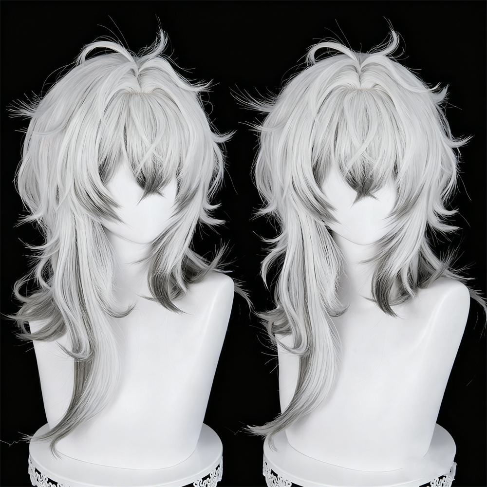 【In Stock】Game Arknights Cosplay SilverAsh the Reignfrost Cosplay Wig