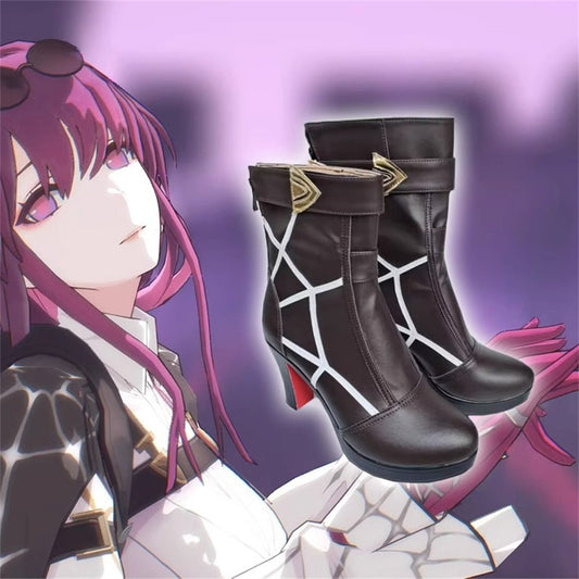 Game Honkai: Star Rail Cosplay Stellaron Hunters Kafka Cosplay Shoes - Cosplay Shoes Boots